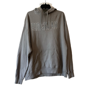 tan men’s hoodie sweater from big cedar table rock lake